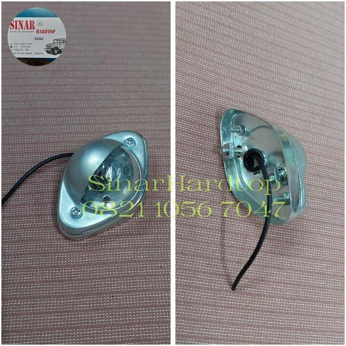 Lampu plat nomor belakang hardtop FJ40 BJ40 imitasi