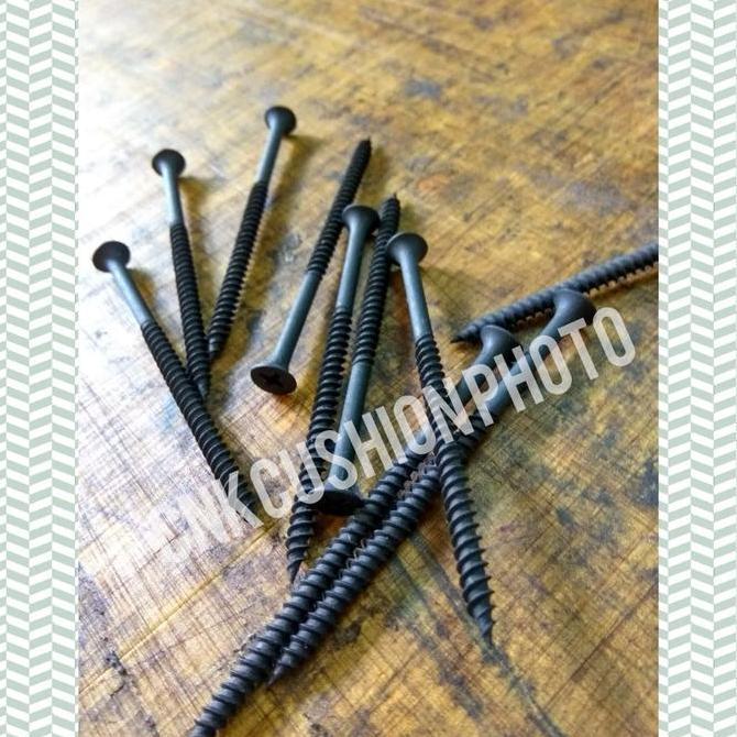 BAUT / MUR / BOLT / SKRUP / SEKRUP ULIR GIPSUM KAKI SOFA KAYU (7.5 CM)