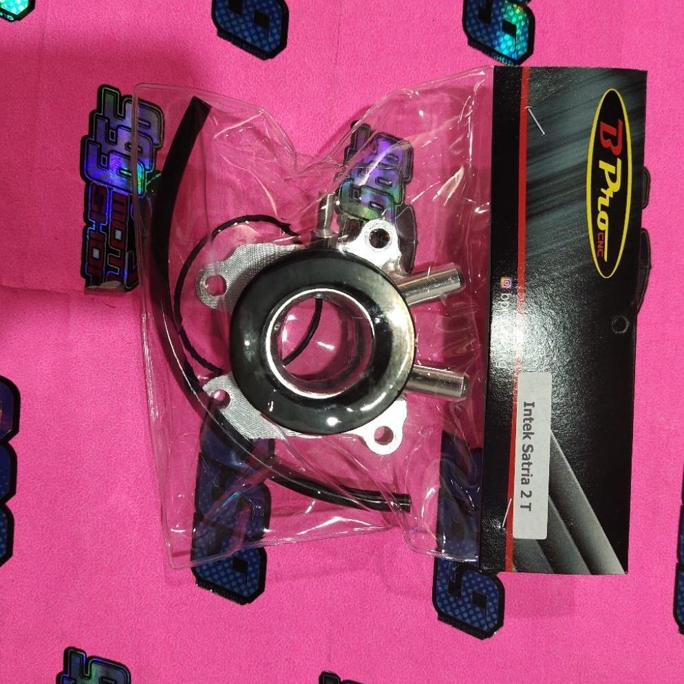 INTAKE SATRIA 2TAK BPRO RACING ukuran 28 cnc 2 tak 2tak 2T manifold
