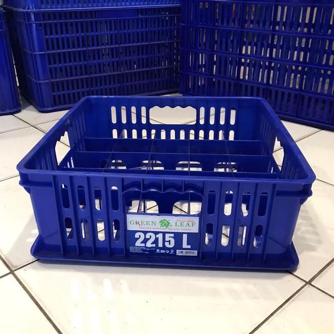 Container/krat industri gelas 25 bh 2215L Green leaf