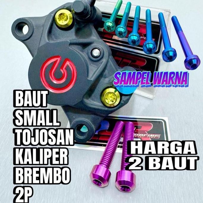 Baut Kaliper Brembo 2P Titanium Original Vietnam Baut Tojosan Kaliper Brembo Ktc Racepro