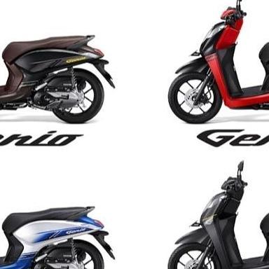 Besi dudukan plat nomor depan Honda Genio Scoopy new Original