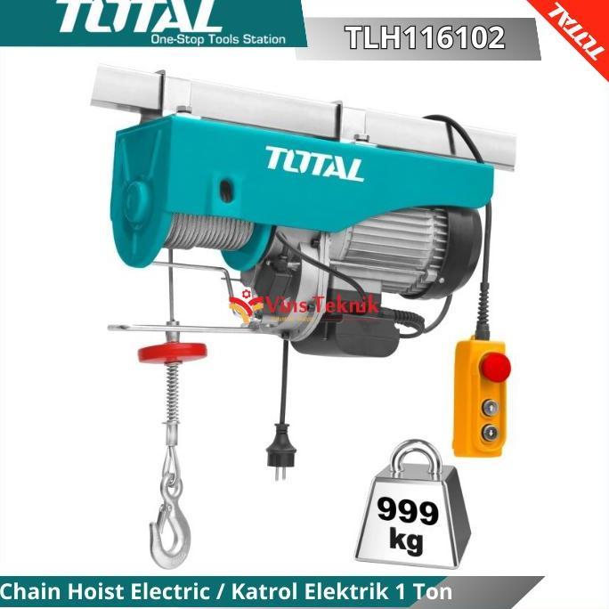 Chain Hoist Electric Katrol Elektrik 1 Ton TOTAL TLH116102