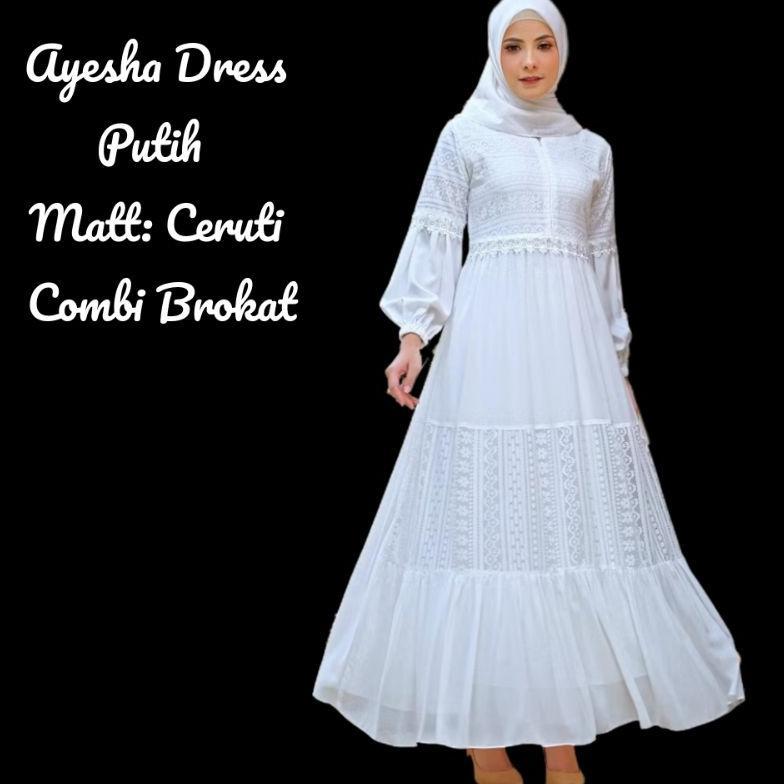 Gamis Putih Dan Hitam Anak 2-14 Tahun Gamis Remaja Dewasa Xs, Xl, 5L Cringkel Airflow, Ceruty, Broka