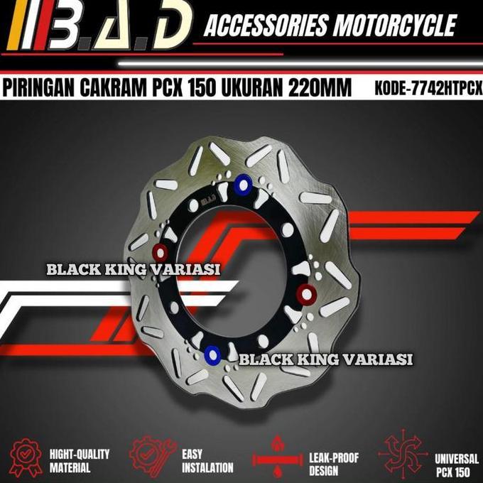 Piringan Cakram Pcx 150 Piringan Cakram Depan Standar Pcx 150 Disk Cakram Pcx 220Mm Piringan Pcx 150