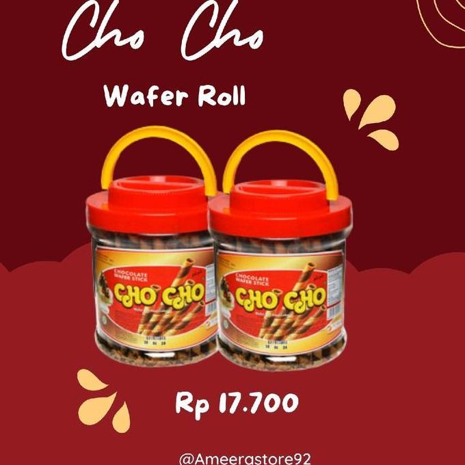 CHO CHO WAFER ROLL COKLAT