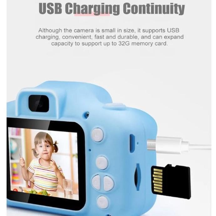 Kamera Anak Mini Digital Mini Camera Foto Video / Kamera Digital Anak Hadiah