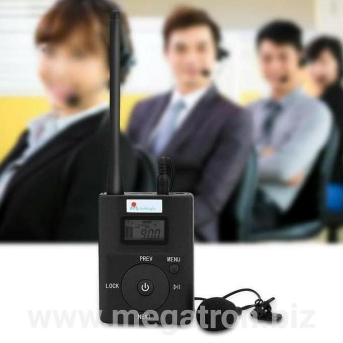 Promo Wireless Tour Guide System 2 Transmitter + 50 Receiver (Buat Umroh)
