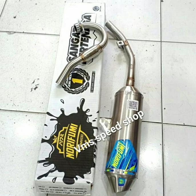 Promo Knalpot Norifumi Klx 150 Rocket 4 Ss/ Knalpot Klx150 Norifumi Rocket 4