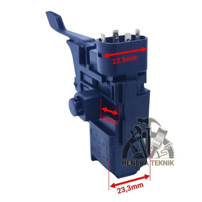 SWITCH BOR 13MM GSB 550 RE SAKLAR BOR SKAKEL BOR BOSCH GSB550RE ON OFF DRILL GSB 13MM OEM BAGUS MURA