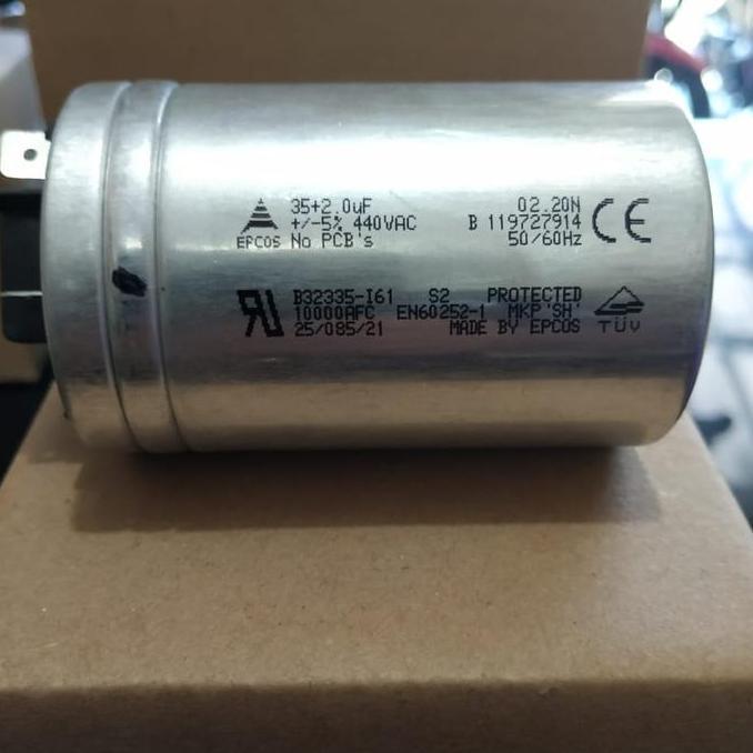 Kapasitor AC Split Panasonic 35 uf + 2 uf