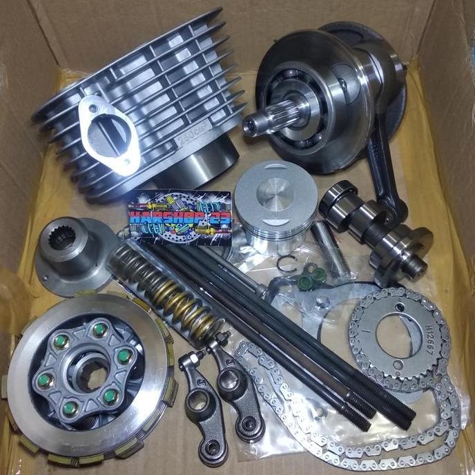 Murah Paket Bore Up Stroke Up Tiger Gl Megapro Langkah 70 Komplit Piston Roller Motorcycle