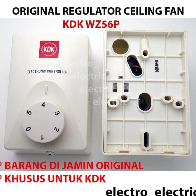 Murah Regulator Ceiling Fan Plafon Kdk Wz56P Original