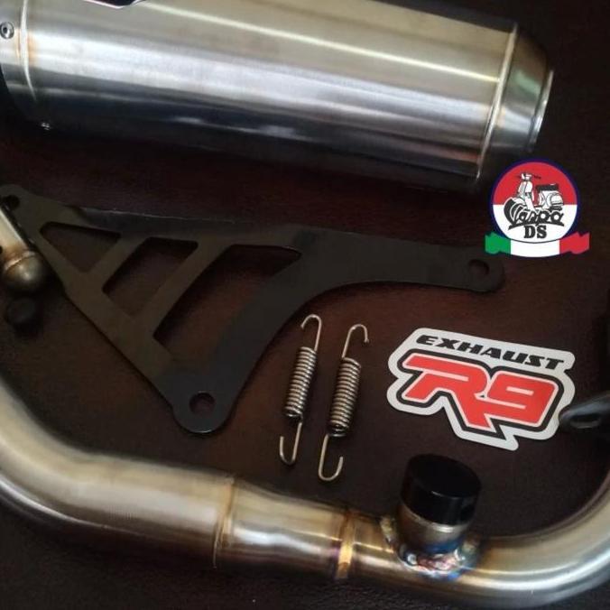 Promo Knalpot R9 Alpha Vespa Sprint Primavera S Lx Lxv