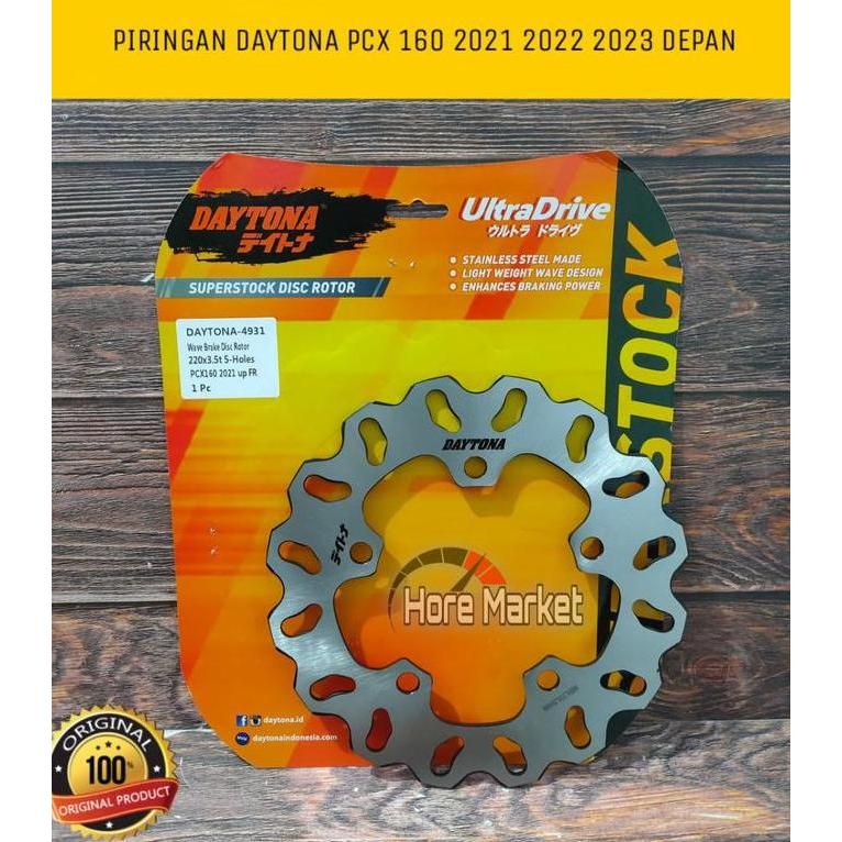 Piringan Cakram Depan Honda Pcx 160 2021 2022 2023 Abs Non Abs