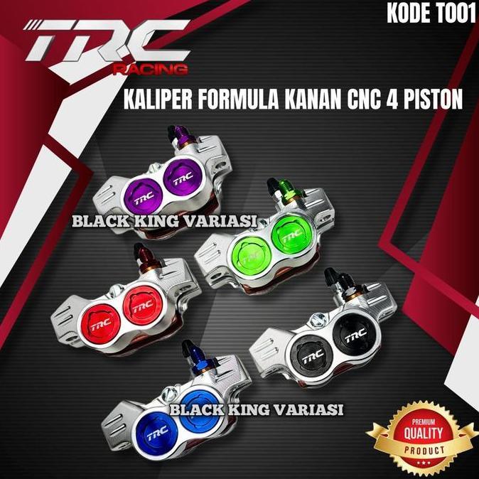 Kaliper Formula 4 Piston Full Cnc Caliper Tracktion Kanan Universal Kaliper Formula 4P
