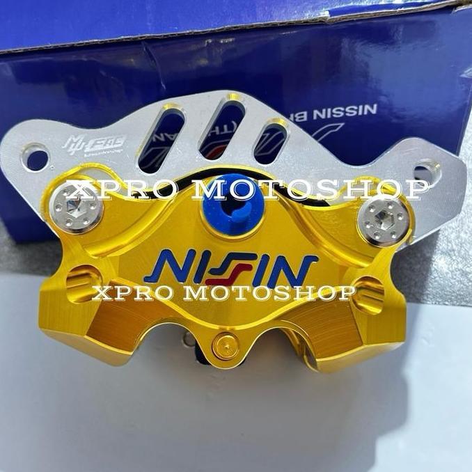 Kaliper 2 Piston Cnc Nssn Plus Breket Kaliper Belakang Pcx 150 Lokal Pcx 160 Lokal