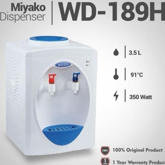 MIYAKO : DISPENSER PANAS NORMAL MIYAKO WD 189