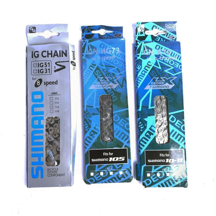 Rantai Sepeda 7 8 9 10 11 Speed Shimano Deore LX Chain Sepeda MTB Roadbike Lipat DLL