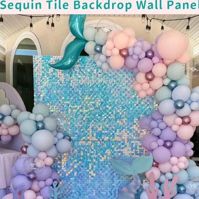 Vixplorn Wall Panel Mozaik Tile Kaca 3D Dekoratif 30x30cm Untuk Dekorasi Dinding Interior Rumah Dan 