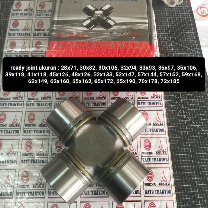 Murah Universal Joint 52X133 Cross Joint Loader Cina Truk Cina Sdlg Shacman