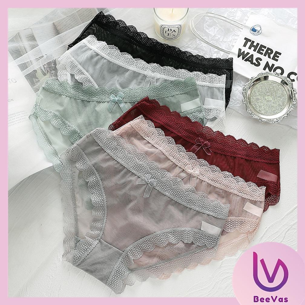 Hot Deals Bv.Id Cd1236 Celana Dalam Wanita Seksi Cd Transparan Renda Brukat Sexy Kolor Panties