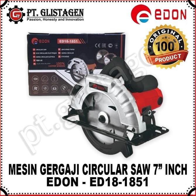 Mesin Potong Kayu Edon Ed18-1851 / Mesin Gergaji Kayu / Circular Saw