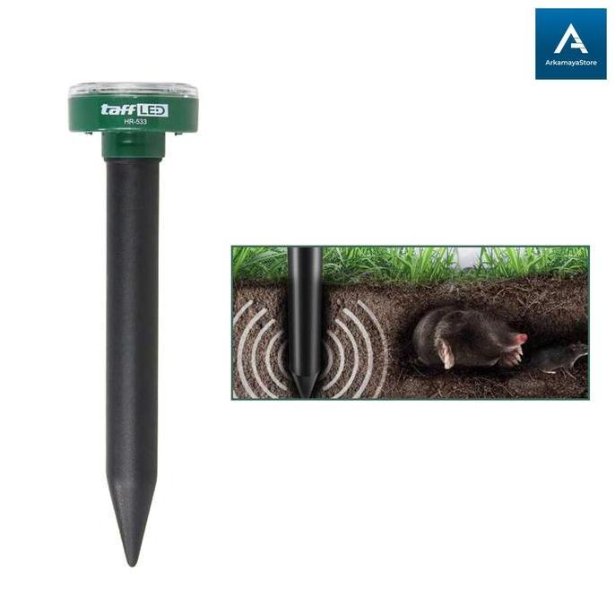 alat pengusir tikus ultrasonic tancap solar power kebun taman sawah