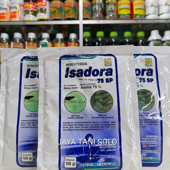 Isadora 75SP Insektisida Sistemik Anti Hama Tanaman 100gr Asefat 75% Kontak & Lambung