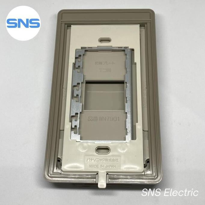 Sale Cover Plate Frame Panasonic Weather Proof Wn 7901 Weatherproof Plate 1 Lubang Wn7901 Made In Ja