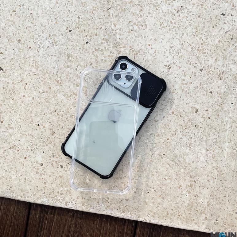 Discount New Clear Camera Slide Case - Softcase Anticrack - For iPhone 6 7 8 6+ 7+ 8+ X XR XSMAX 11 