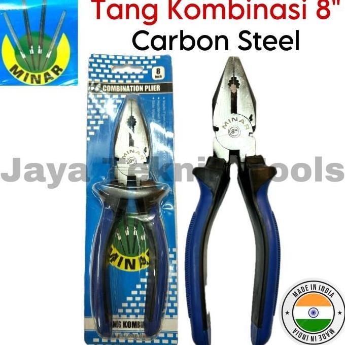 FRONGCHI Tang Kombinasi 8" inch Minar India Combination Plier Besi Potong Jepit