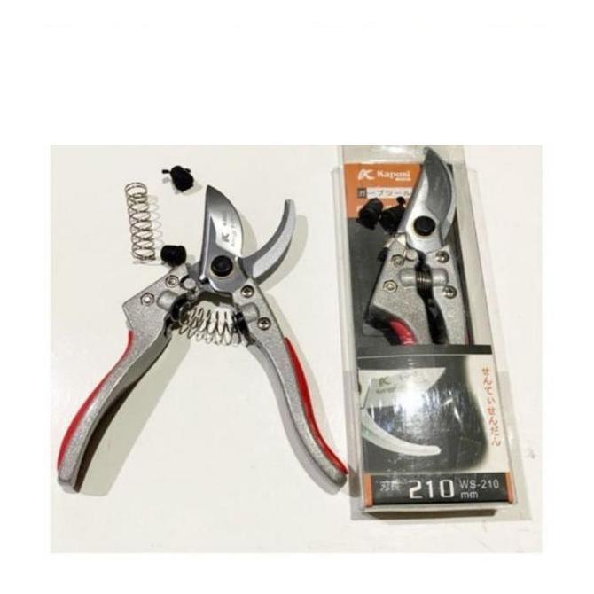 Park- Gunting Dahan Kapusi /Gunting Dahan Ranting Stainles Stel Kapusi Japan Original Warna Silver