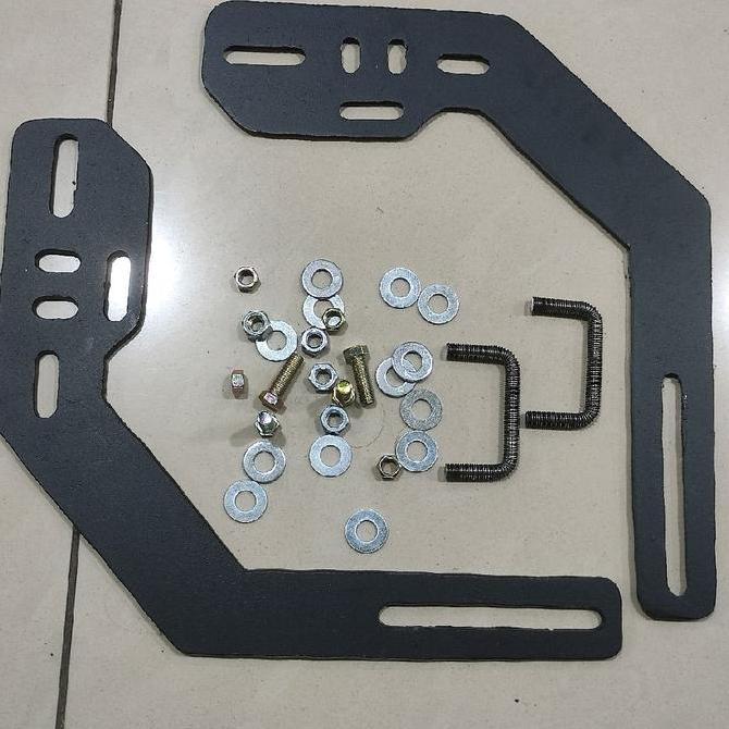 Breket Towing Depan Dudukan Towing Mobil Toyota All New Rush 2018 / All New Terios 2018