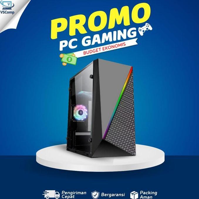 PC Rakitan Core i5-4570 8GB SSD 240GB - PC Gaming, Admin Core i5 Gen 4