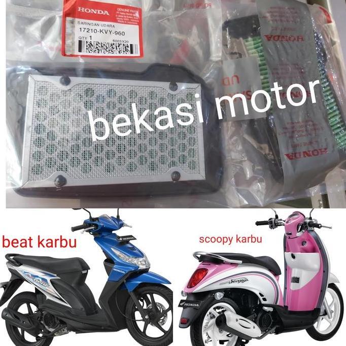 Filter Udara Saringan Udara Honda Scoopy Karbu Beat Karbu Original