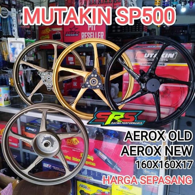 SP500 MUTAKIN VELG AEROX LEXI ORIGINAL MUTAKIN