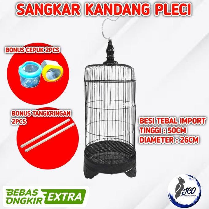Cod,Bisa- Sangkar Besi Import Kandang Burung Pleci Ciblek Kandang Pleci Helopet