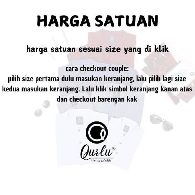 Qurlu - Kemeja Koko Dewasa/Anak warna COKLAT MOCCA (Bisa couple ayah anak)