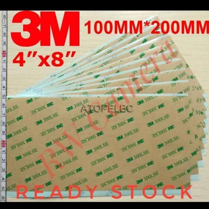 Whystudio- Lem Sticker 3M 300Lse Utk Karet Kamera Hp Stiker Perekat Rubber Grip