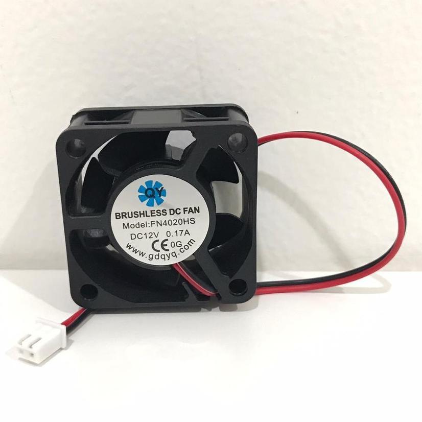 ZELVIERAS FAN DC 12V 24V 4X4 CM / KIPAS DC 12 VOLT 24 VOLT TEBAL 2 CM BERKUALITAS