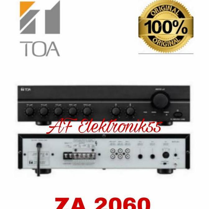 TOA ZA2060 POWER AMPLIFIER MIXER 60 WATT ZA-2060