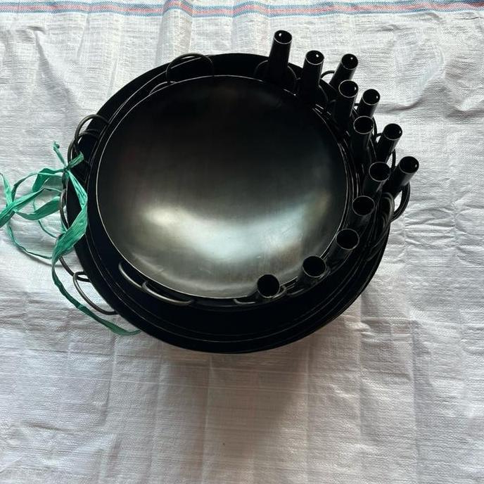 Altwood- Wajan Nasi Goreng Anti Lengket Seasoning 40Cm  // Wajan Baja // Wajan Besi // Wajan Nasi Go