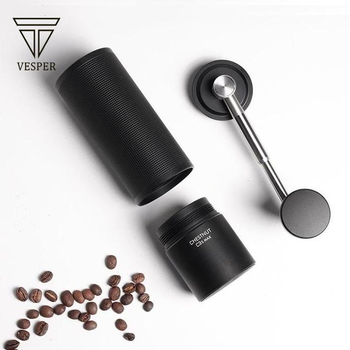 Cook- Timemore Grinder C3 Max Pro Black White S2C Burr /Gilingan Kopi Manual