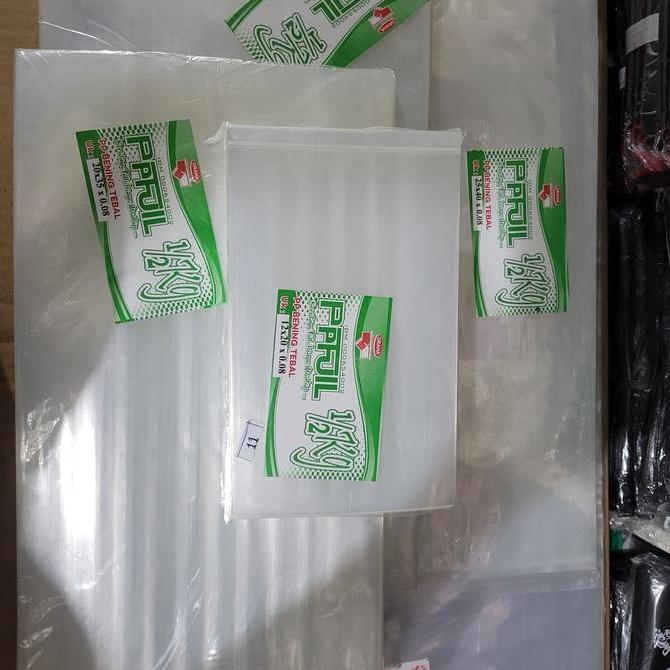 Newstockcik- Plastik Pp Bening 08 Tebal Berat 500 Gram Plastik Kemasan Makanan Dll
