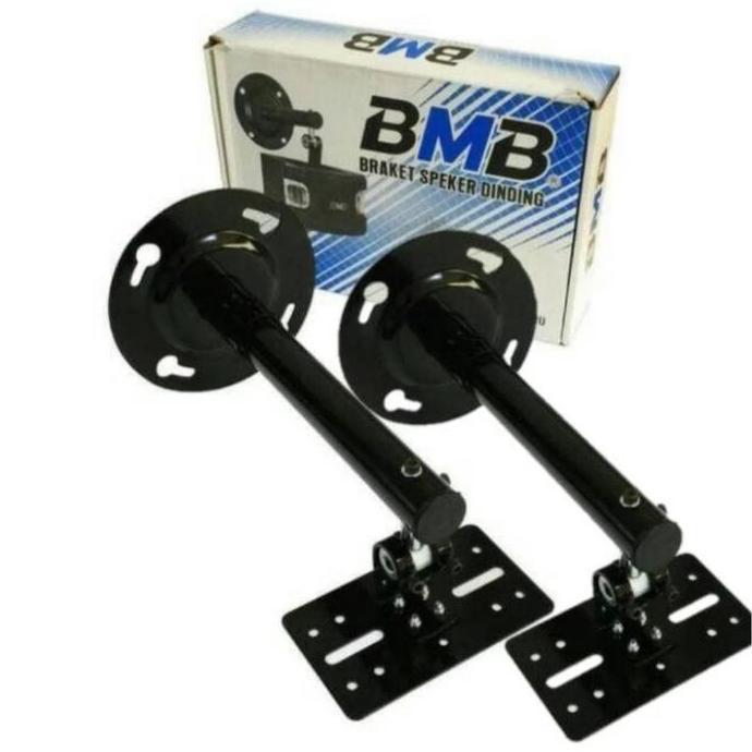 Bracket breket speaker bmb 818 satu set breket speaker dinding/tembok