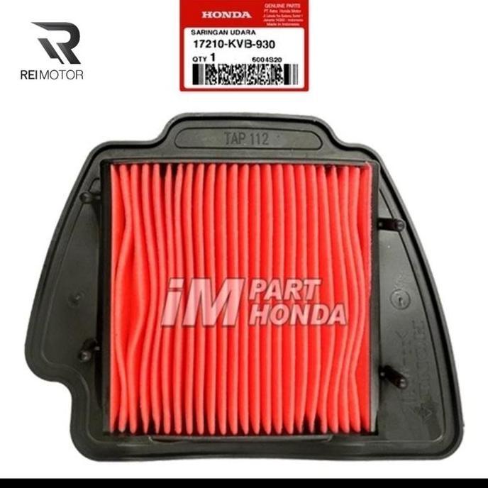 Filter Saringan Udara Vario 110 Techno Cbs Karbu Cw 17210-Kvb Ori Ahm