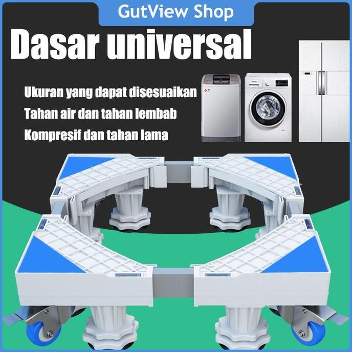 Alas Mesin Cuci Dan Alas Kulkas Tahan Karat Yang Dapat Disesuaikan,braket mesin cuci,roda mesin cuci