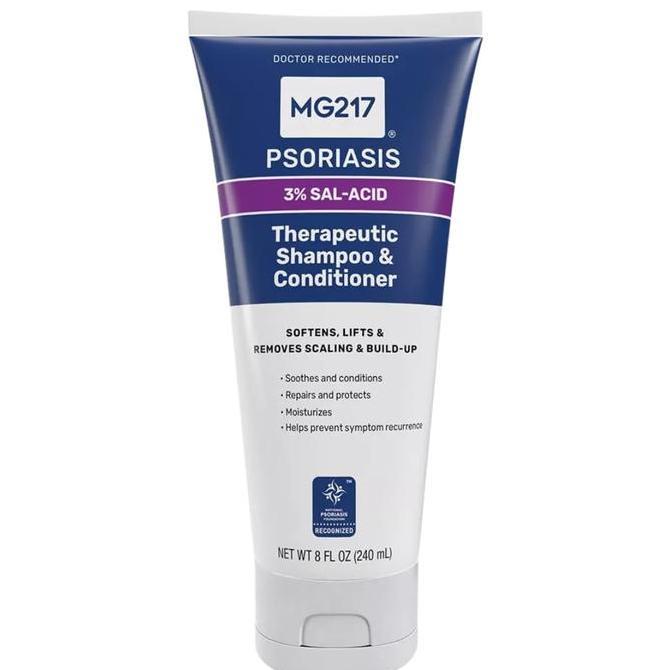 MG217 MG 217 Psoriasis 3% Salicylic Acid Shampoo + Conditioner 240 ML