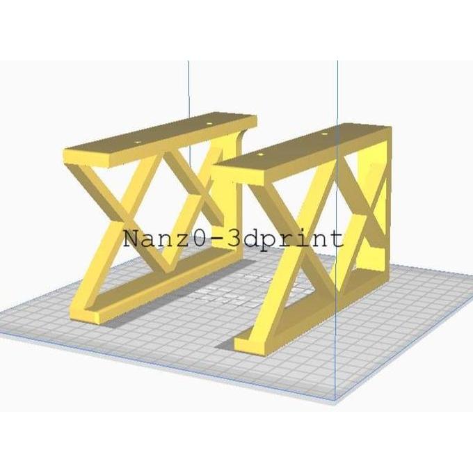UnderDesk Mount for Asrock DeskMini X300 Bracket Dudukan Holder Bawah Meja Aksesoris Stand Komputer 